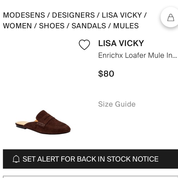 NEW | Lisa • Vicky Enrichx Loafer Mules | Cocoa - Picture 6 of 6